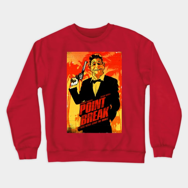 Point Break Crewneck Sweatshirt by Artsimple247